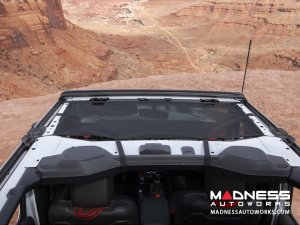 Jeep Wrangler JL Hard Top Eclipse Sun Shade - Black